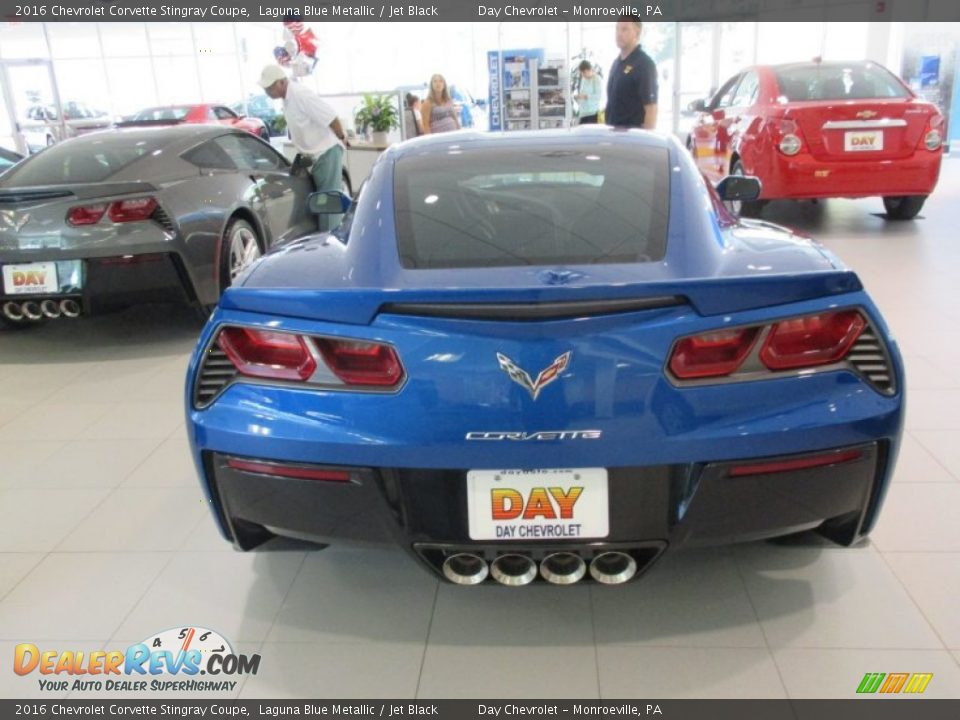 2016 Chevrolet Corvette Stingray Coupe Laguna Blue Metallic / Jet Black Photo #5