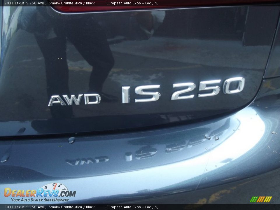 2011 Lexus IS 250 AWD Smoky Granite Mica / Black Photo #35