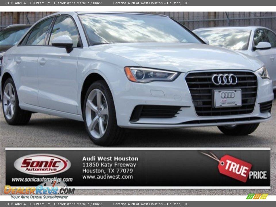 2016 Audi A3 1.8 Premium Glacier White Metallic / Black Photo #1