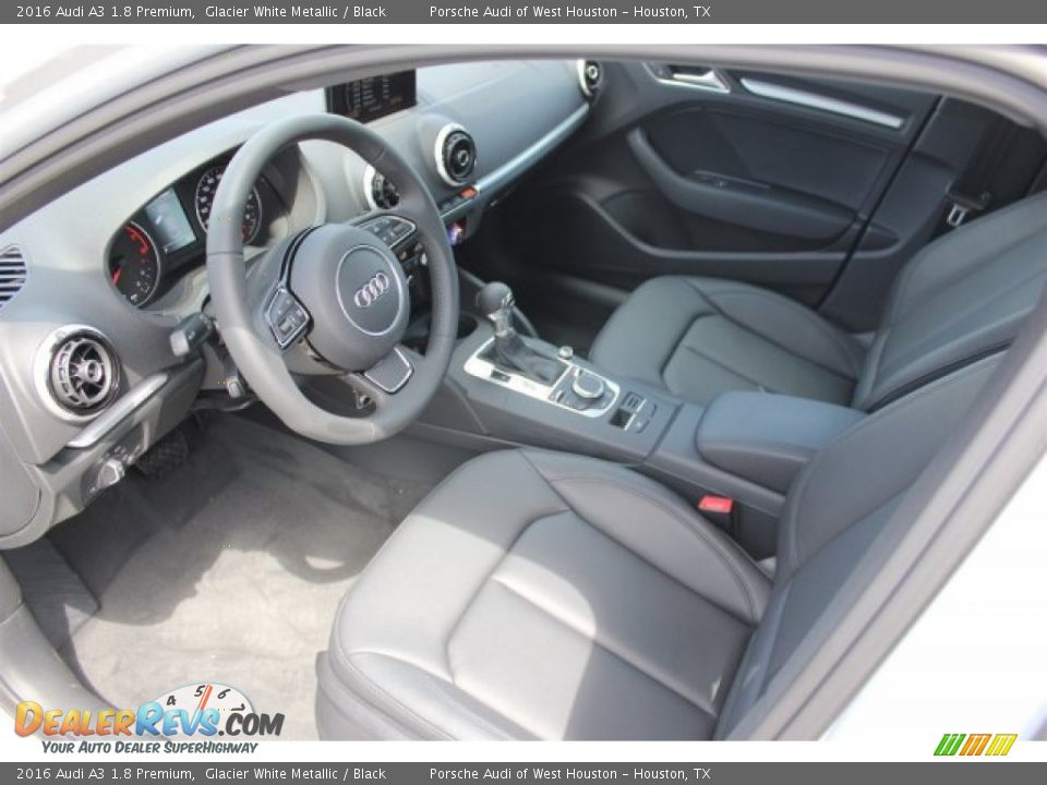 2016 Audi A3 1.8 Premium Glacier White Metallic / Black Photo #12