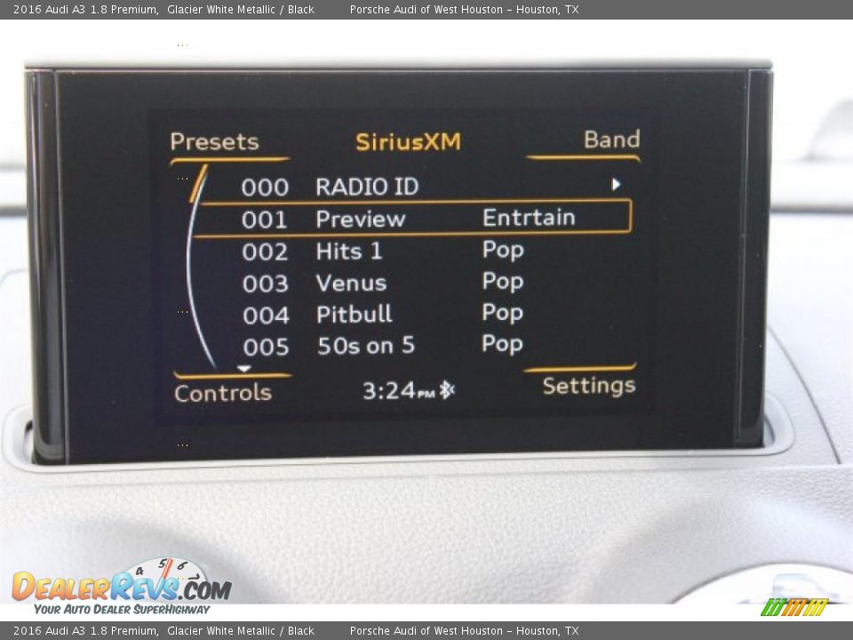 2016 Audi A3 1.8 Premium Glacier White Metallic / Black Photo #19