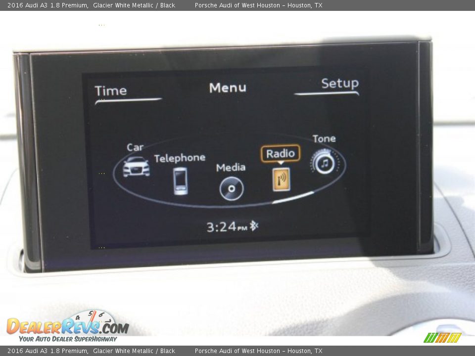 2016 Audi A3 1.8 Premium Glacier White Metallic / Black Photo #21