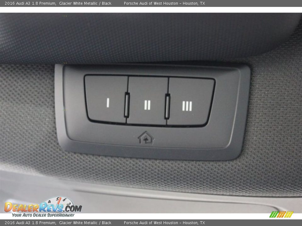 2016 Audi A3 1.8 Premium Glacier White Metallic / Black Photo #23