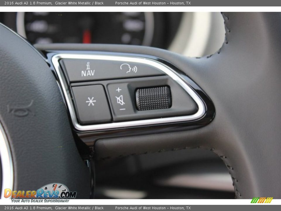 2016 Audi A3 1.8 Premium Glacier White Metallic / Black Photo #26