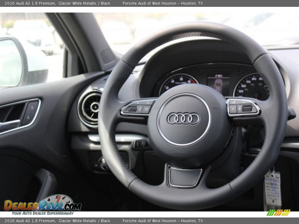 2016 Audi A3 1.8 Premium Glacier White Metallic / Black Photo #32