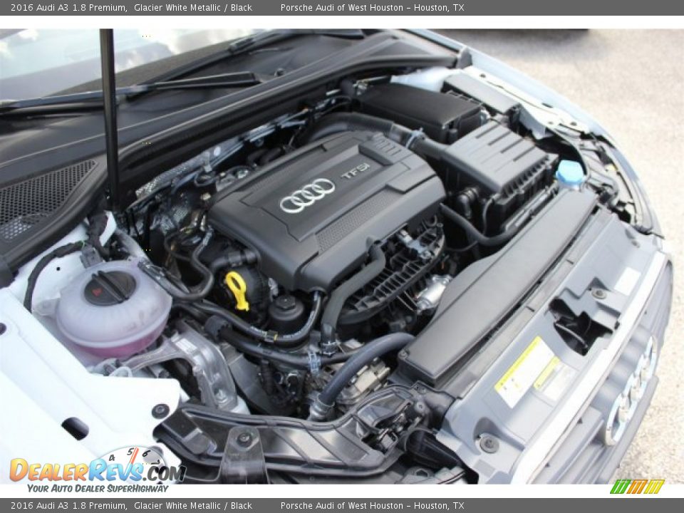 2016 Audi A3 1.8 Premium Glacier White Metallic / Black Photo #34