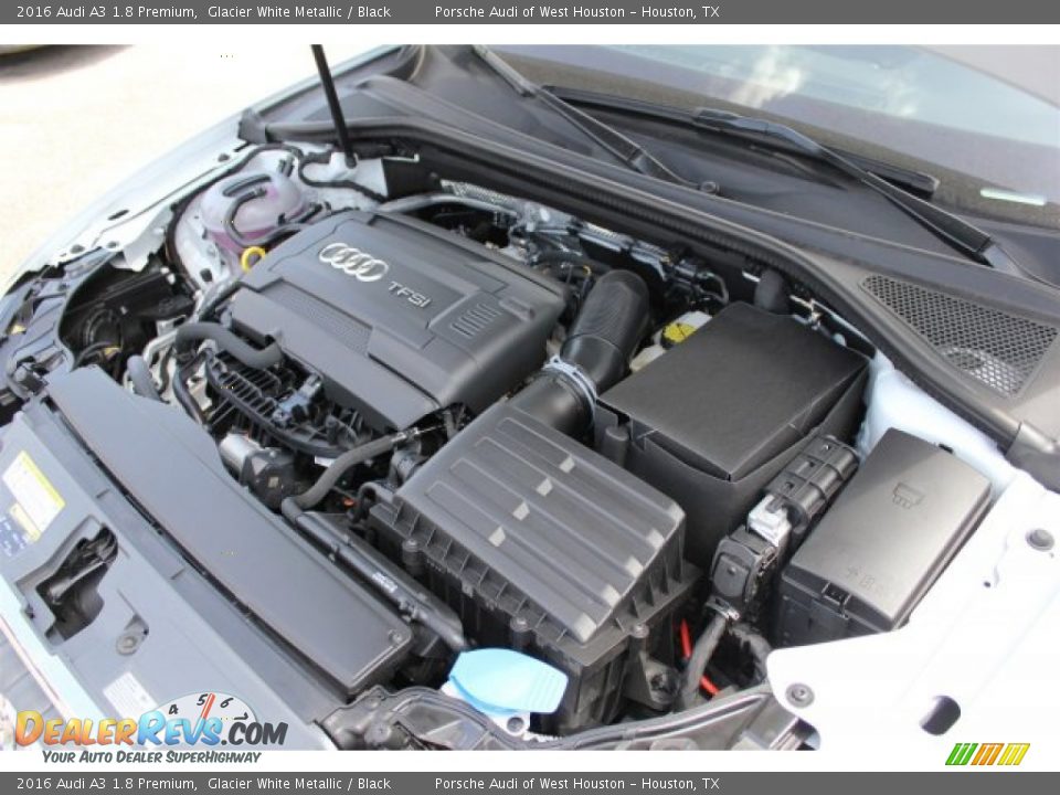 2016 Audi A3 1.8 Premium Glacier White Metallic / Black Photo #35