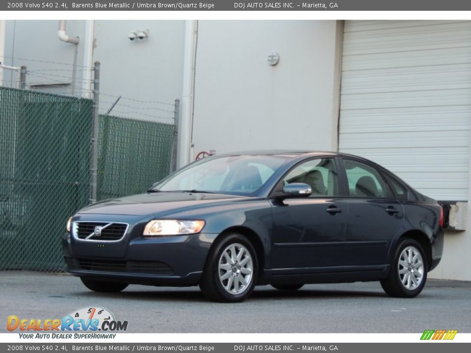 Front 3/4 View of 2008 Volvo S40 2.4i Photo #12