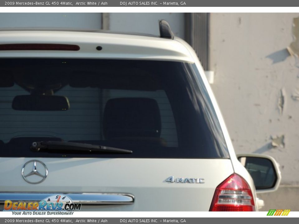 2009 Mercedes-Benz GL 450 4Matic Arctic White / Ash Photo #34