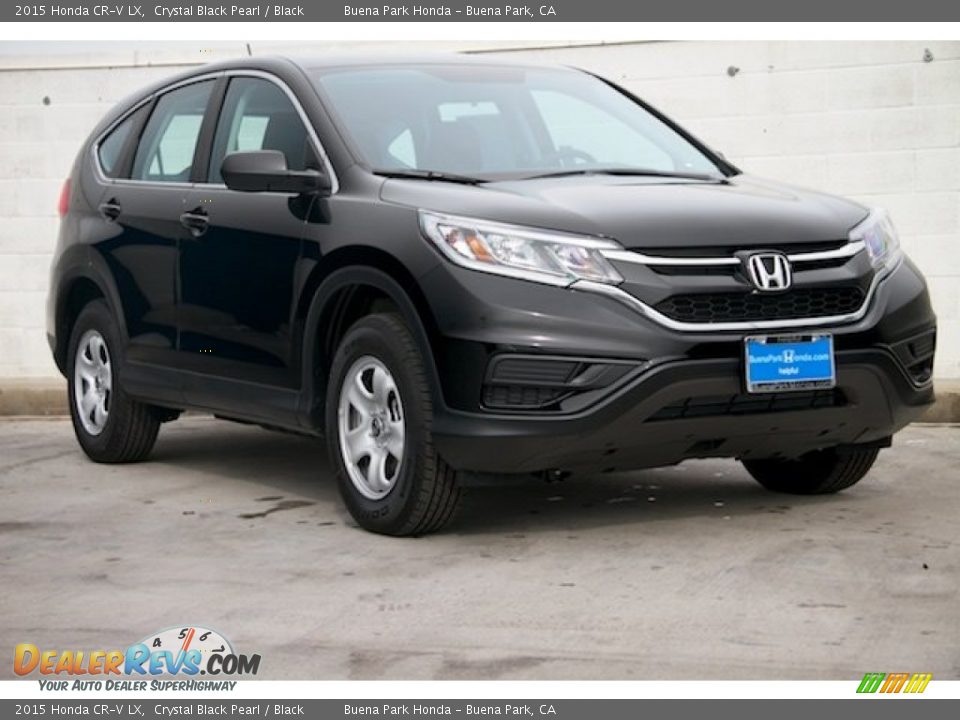 2015 Honda CR-V LX Crystal Black Pearl / Black Photo #1
