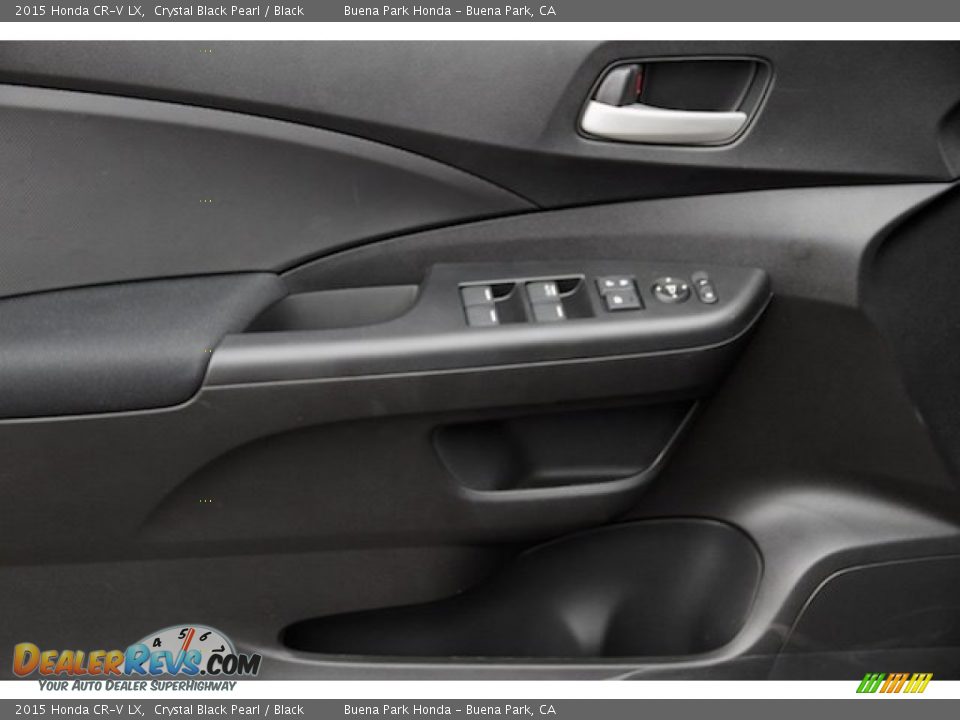 2015 Honda CR-V LX Crystal Black Pearl / Black Photo #7