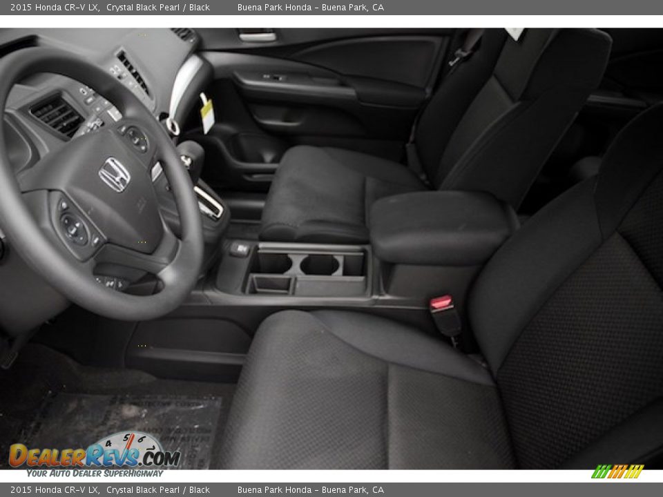 2015 Honda CR-V LX Crystal Black Pearl / Black Photo #8