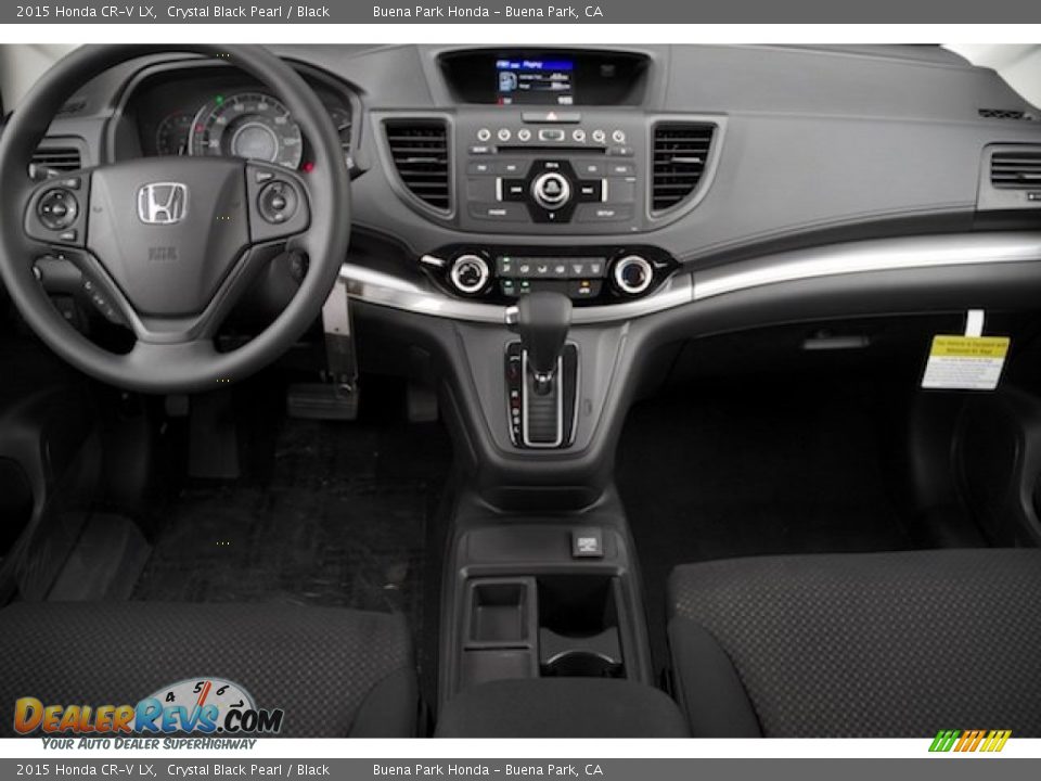 2015 Honda CR-V LX Crystal Black Pearl / Black Photo #12