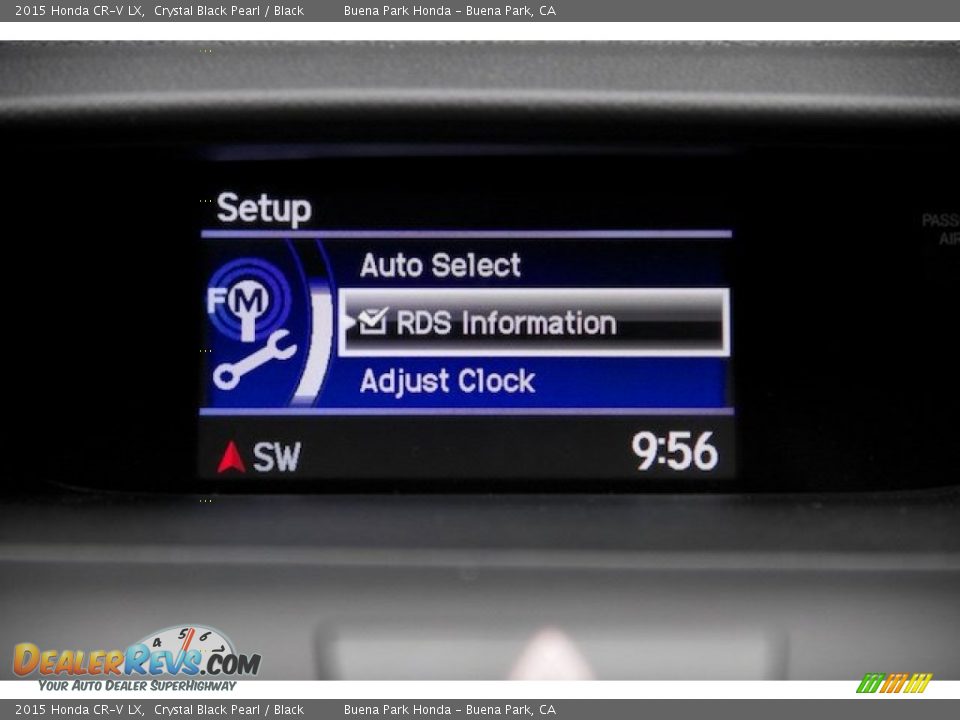 2015 Honda CR-V LX Crystal Black Pearl / Black Photo #16