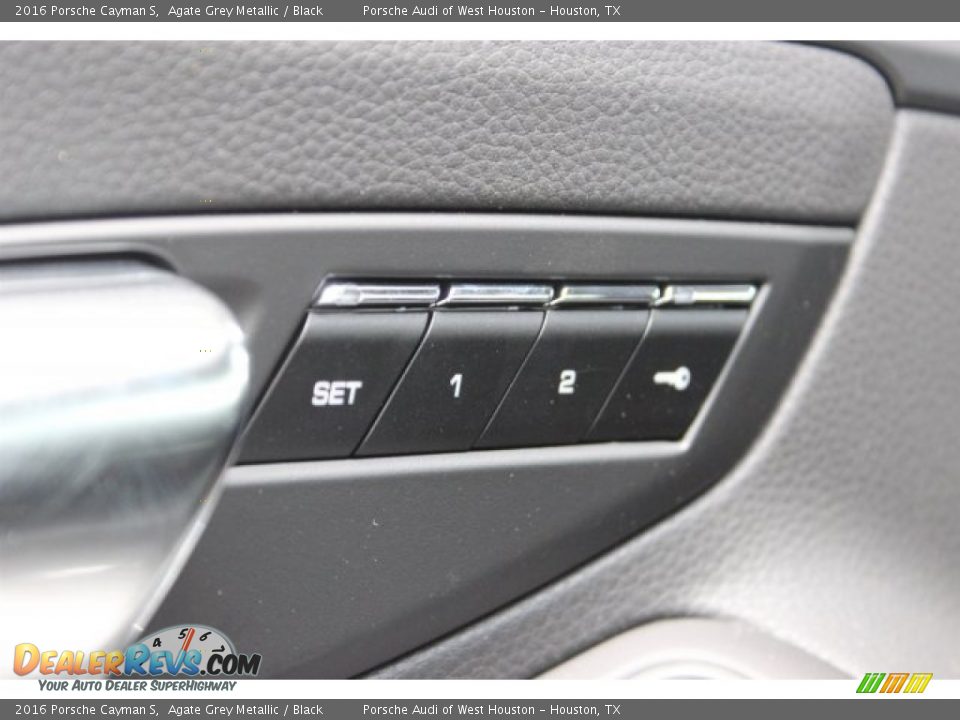 2016 Porsche Cayman S Agate Grey Metallic / Black Photo #12