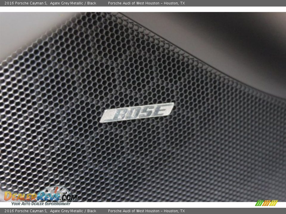 2016 Porsche Cayman S Agate Grey Metallic / Black Photo #13