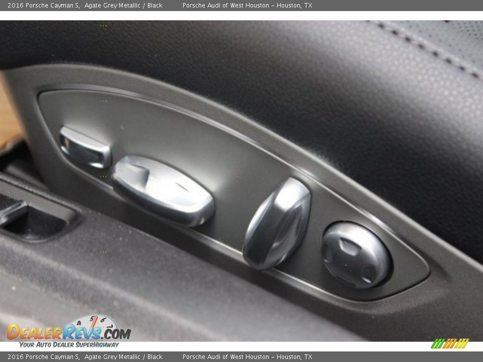 2016 Porsche Cayman S Agate Grey Metallic / Black Photo #14