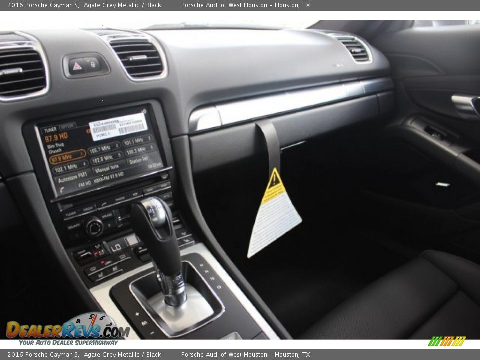 2016 Porsche Cayman S Agate Grey Metallic / Black Photo #17