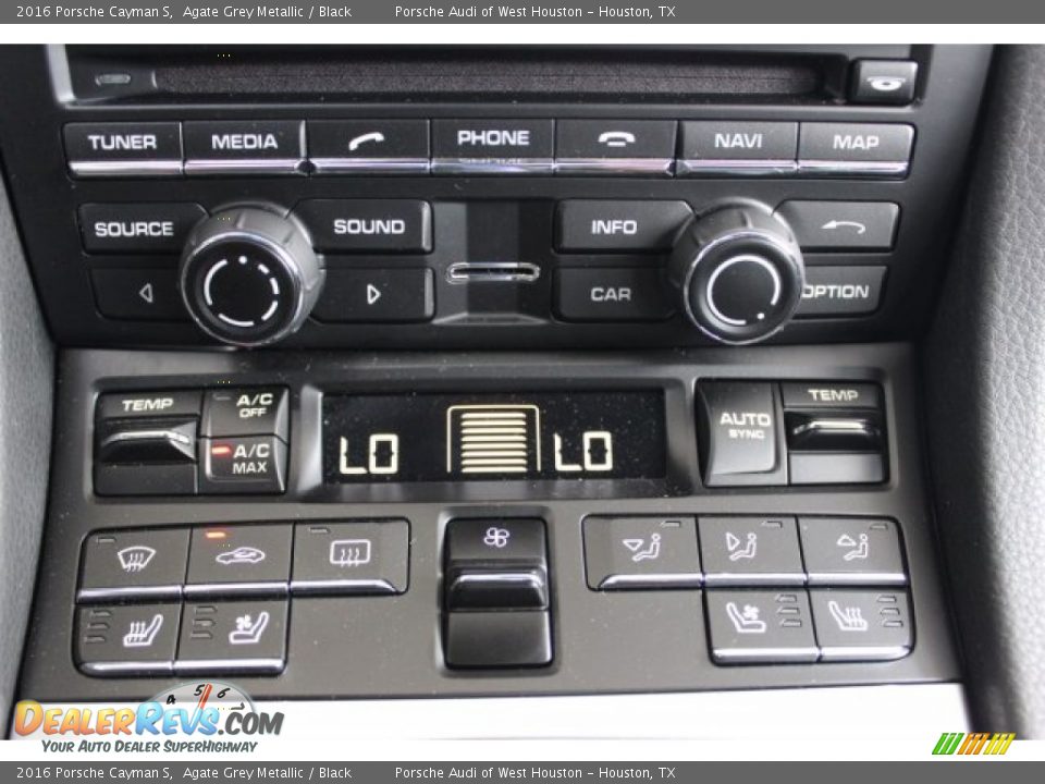 2016 Porsche Cayman S Agate Grey Metallic / Black Photo #19