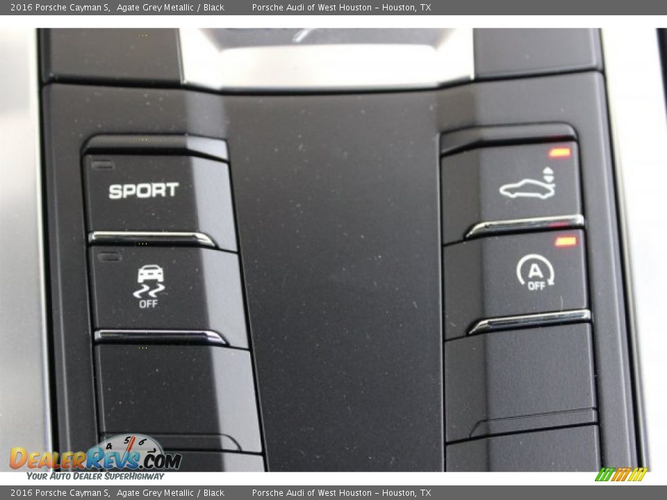 2016 Porsche Cayman S Agate Grey Metallic / Black Photo #20