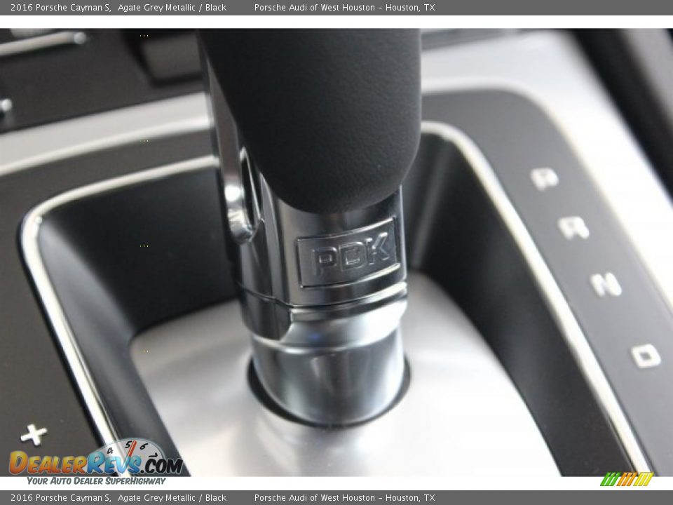 2016 Porsche Cayman S Agate Grey Metallic / Black Photo #21