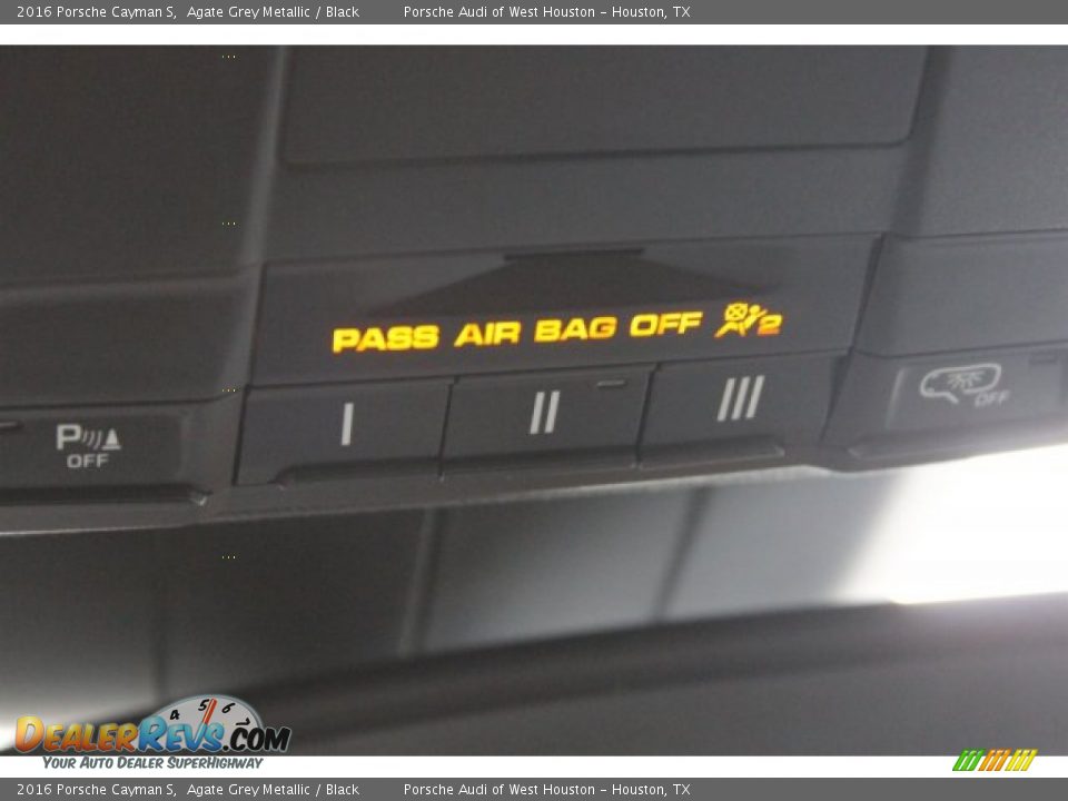 2016 Porsche Cayman S Agate Grey Metallic / Black Photo #27