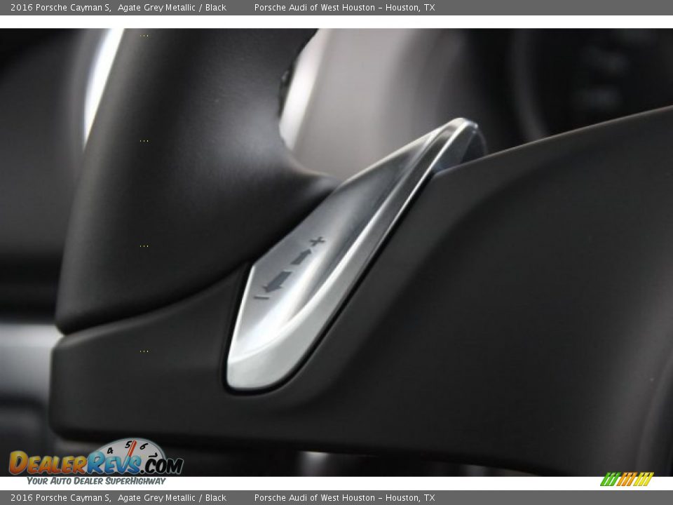 2016 Porsche Cayman S Agate Grey Metallic / Black Photo #28