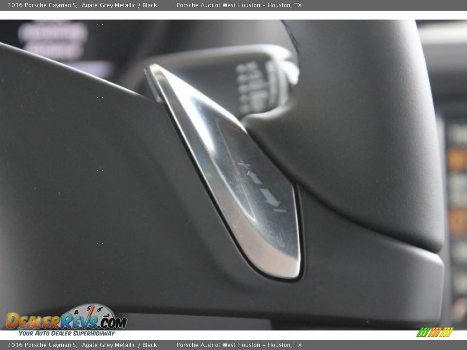 2016 Porsche Cayman S Agate Grey Metallic / Black Photo #29