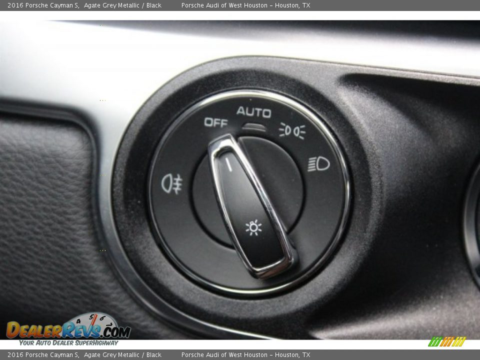 2016 Porsche Cayman S Agate Grey Metallic / Black Photo #30