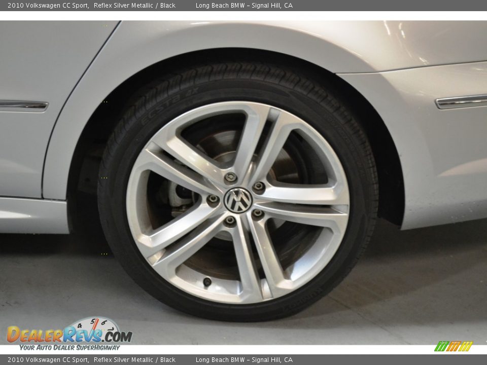 2010 Volkswagen CC Sport Reflex Silver Metallic / Black Photo #8