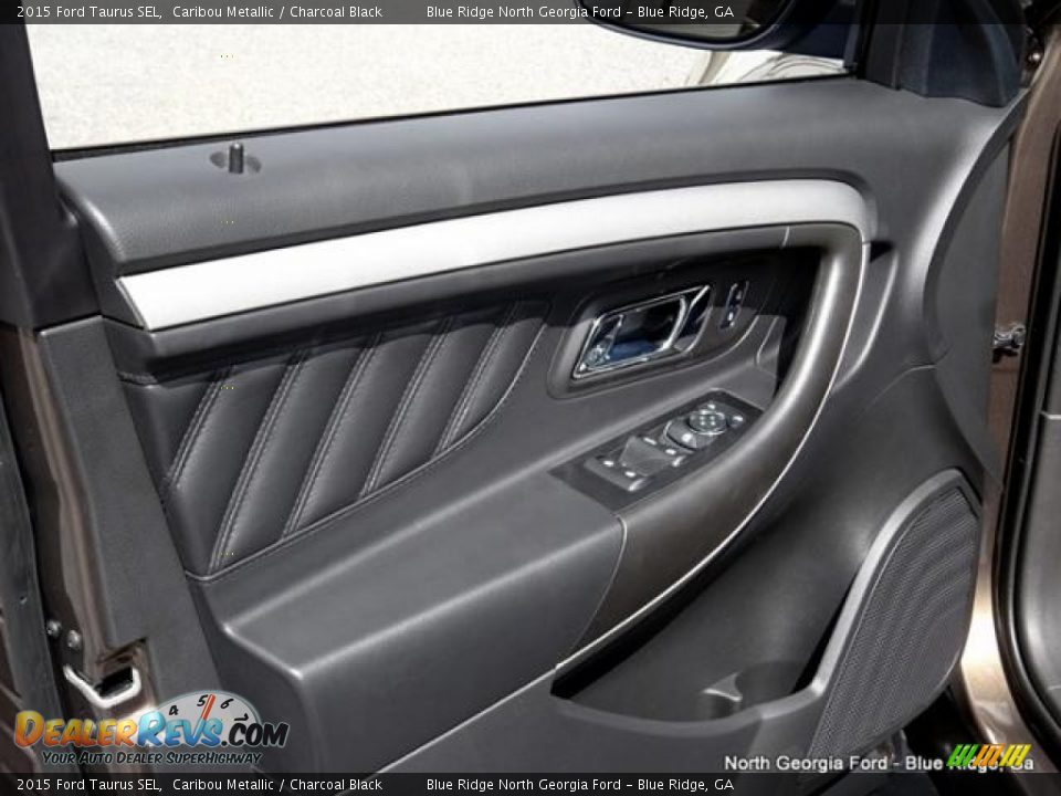 2015 Ford Taurus SEL Caribou Metallic / Charcoal Black Photo #9