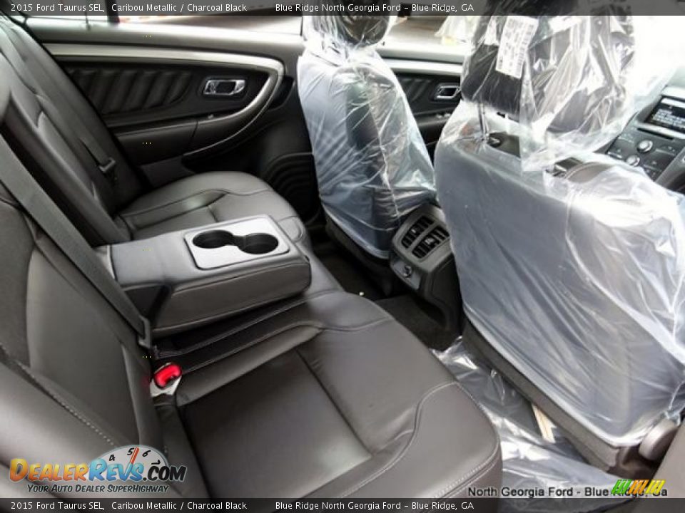 2015 Ford Taurus SEL Caribou Metallic / Charcoal Black Photo #31