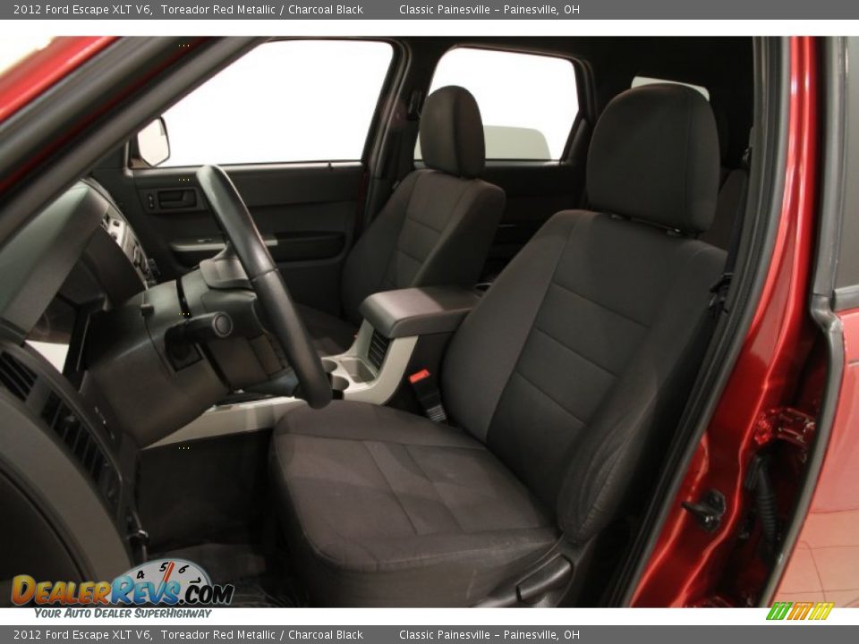 2012 Ford Escape XLT V6 Toreador Red Metallic / Charcoal Black Photo #5