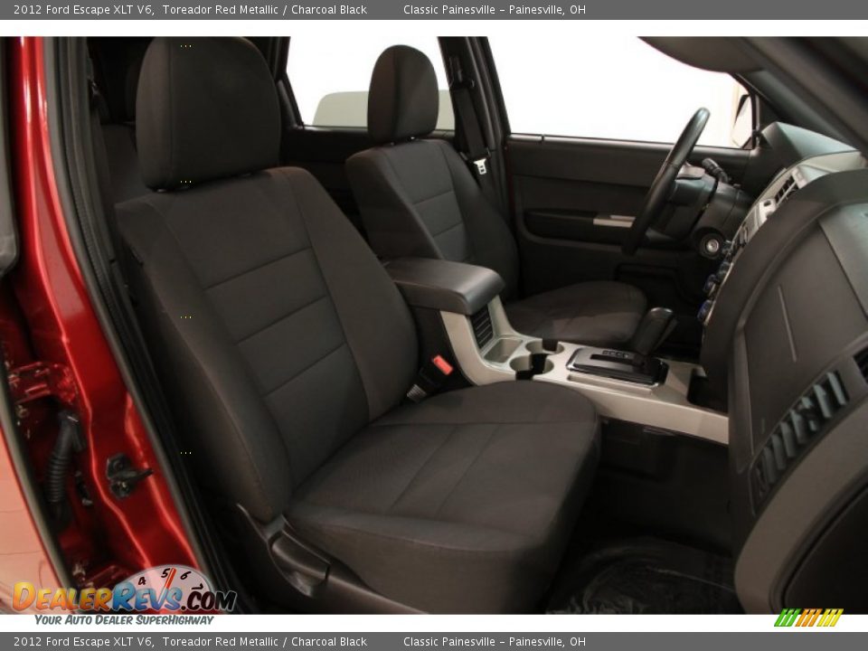 2012 Ford Escape XLT V6 Toreador Red Metallic / Charcoal Black Photo #10