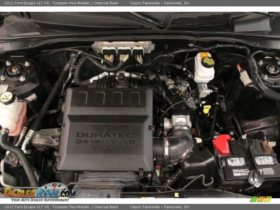2012 Ford Escape XLT V6 Toreador Red Metallic / Charcoal Black Photo #13