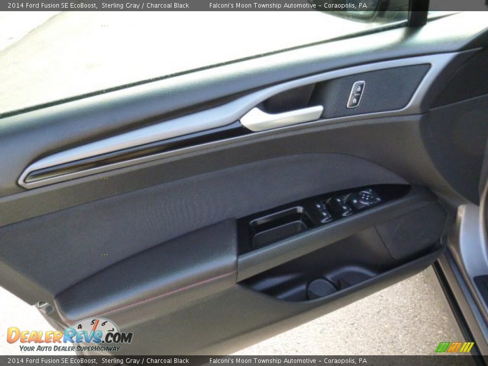 2014 Ford Fusion SE EcoBoost Sterling Gray / Charcoal Black Photo #19