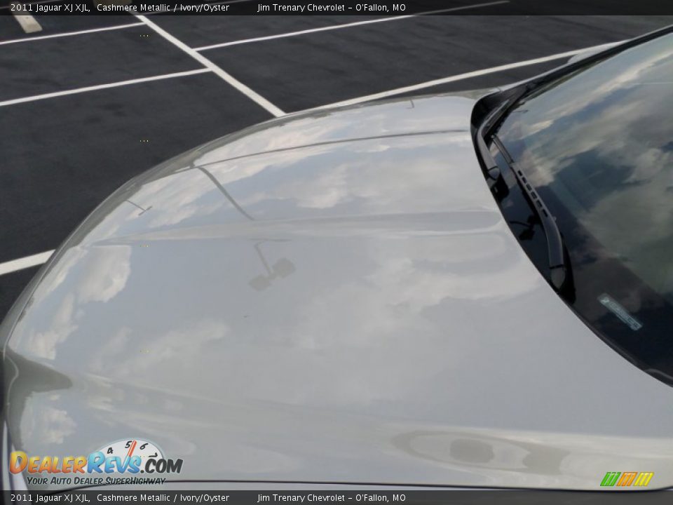 2011 Jaguar XJ XJL Cashmere Metallic / Ivory/Oyster Photo #23