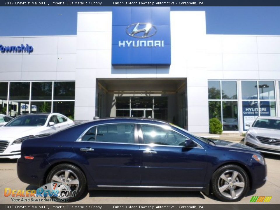2012 Chevrolet Malibu LT Imperial Blue Metallic / Ebony Photo #1