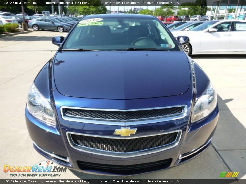 2012 Chevrolet Malibu LT Imperial Blue Metallic / Ebony Photo #7