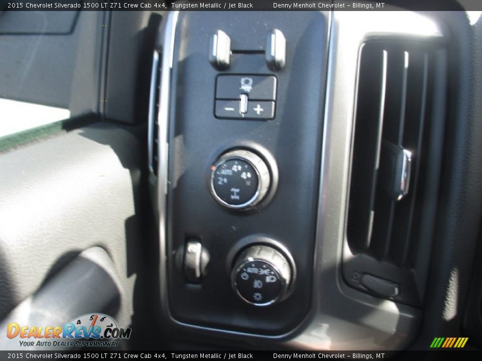 2015 Chevrolet Silverado 1500 LT Z71 Crew Cab 4x4 Tungsten Metallic / Jet Black Photo #14