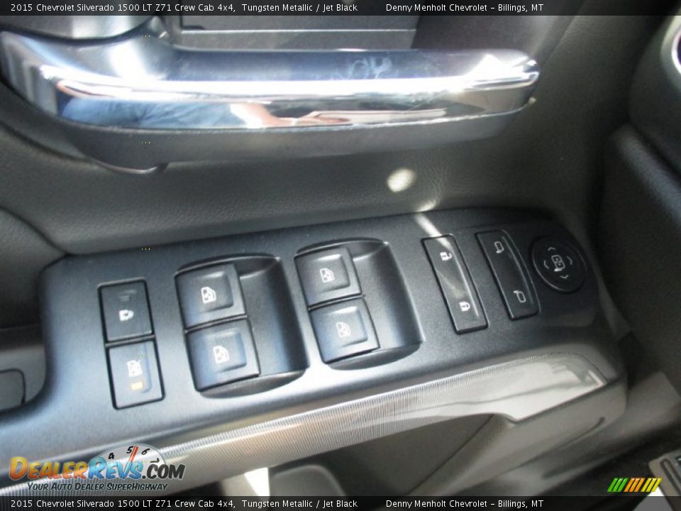 2015 Chevrolet Silverado 1500 LT Z71 Crew Cab 4x4 Tungsten Metallic / Jet Black Photo #15