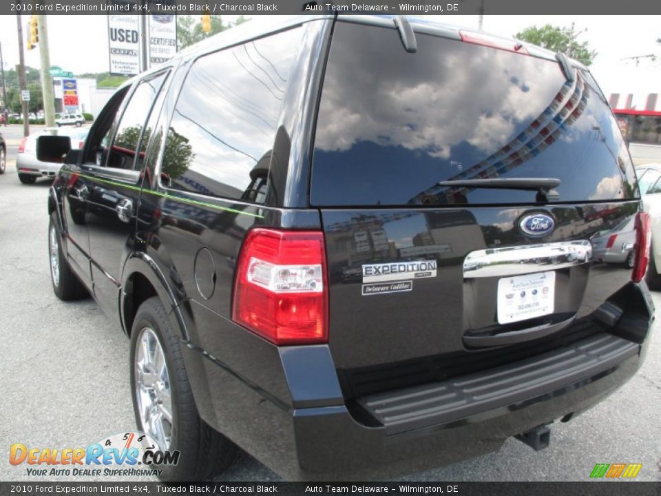 2010 Ford Expedition Limited 4x4 Tuxedo Black / Charcoal Black Photo #4