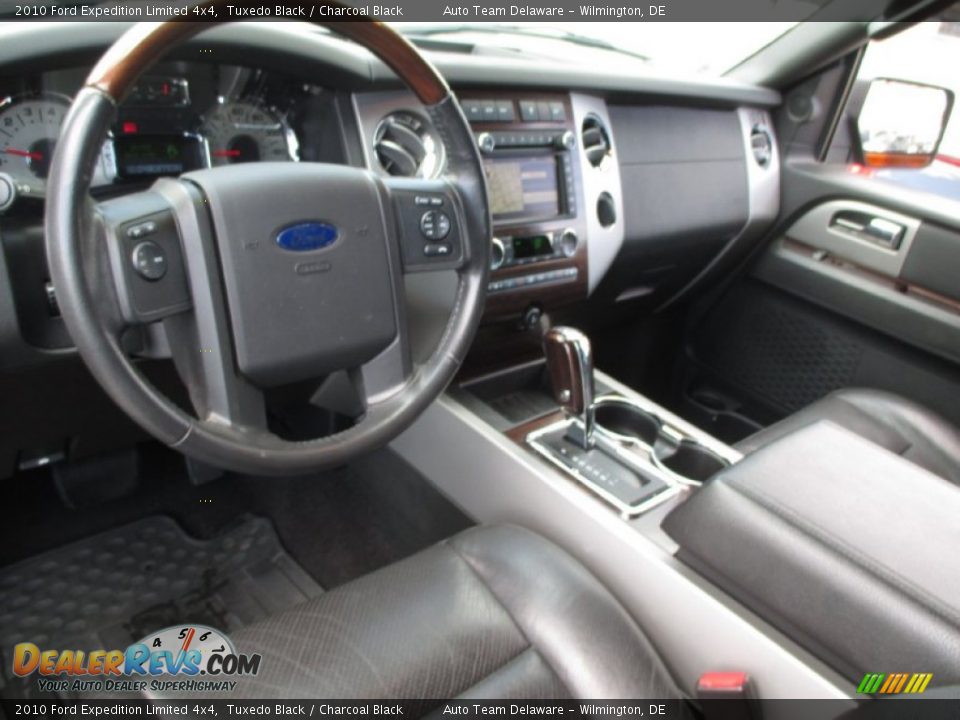 2010 Ford Expedition Limited 4x4 Tuxedo Black / Charcoal Black Photo #14