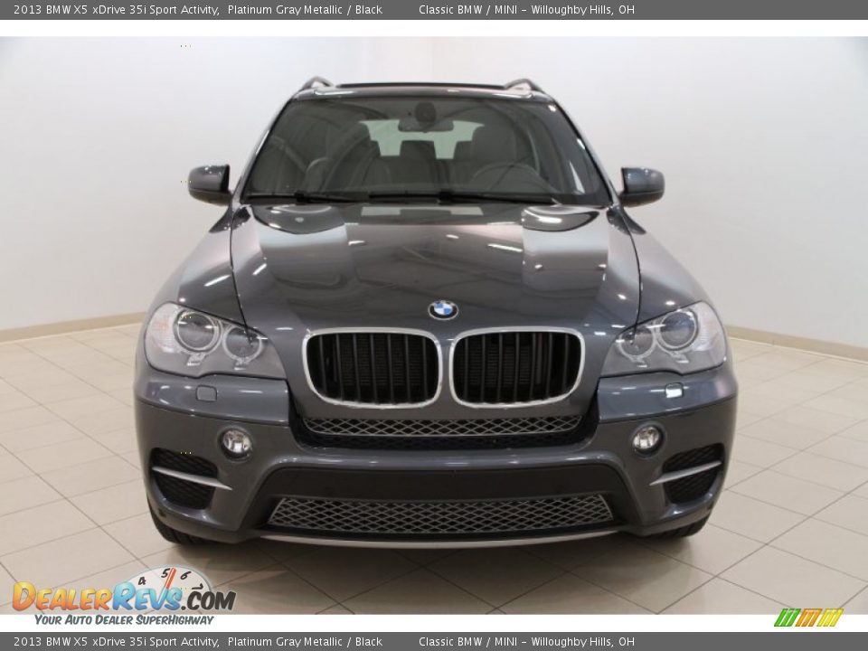 2013 BMW X5 xDrive 35i Sport Activity Platinum Gray Metallic / Black Photo #2