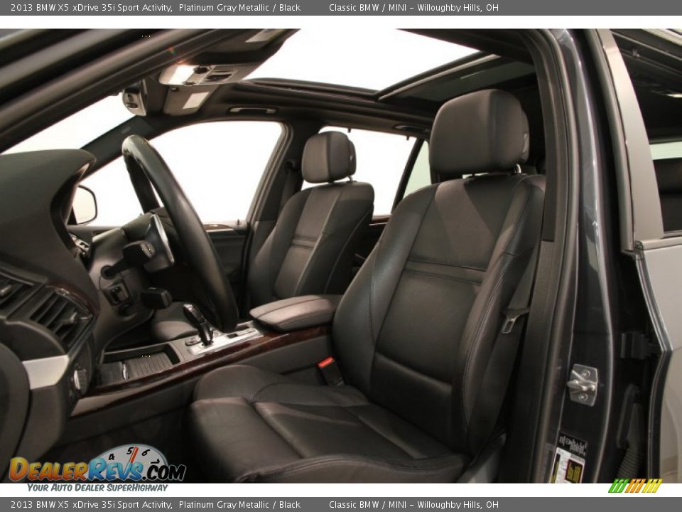 2013 BMW X5 xDrive 35i Sport Activity Platinum Gray Metallic / Black Photo #5