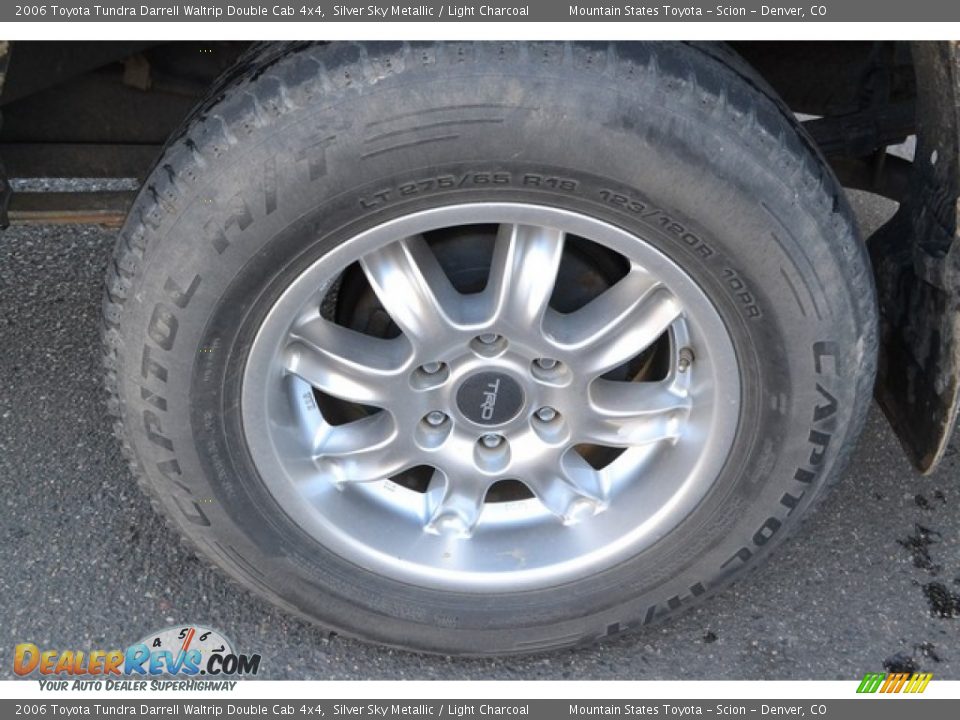 2006 Toyota Tundra Darrell Waltrip Double Cab 4x4 Silver Sky Metallic / Light Charcoal Photo #9
