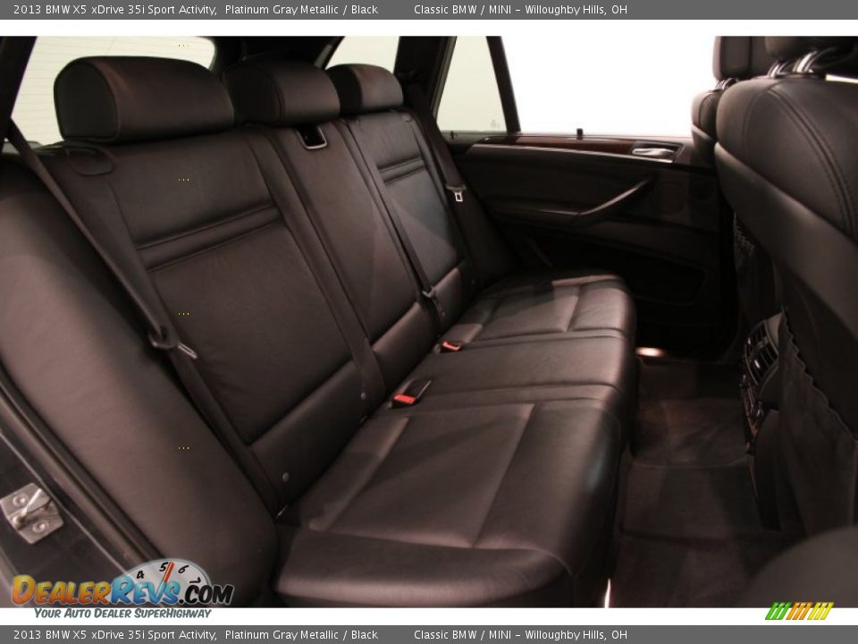 2013 BMW X5 xDrive 35i Sport Activity Platinum Gray Metallic / Black Photo #17