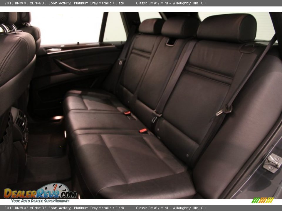 2013 BMW X5 xDrive 35i Sport Activity Platinum Gray Metallic / Black Photo #18