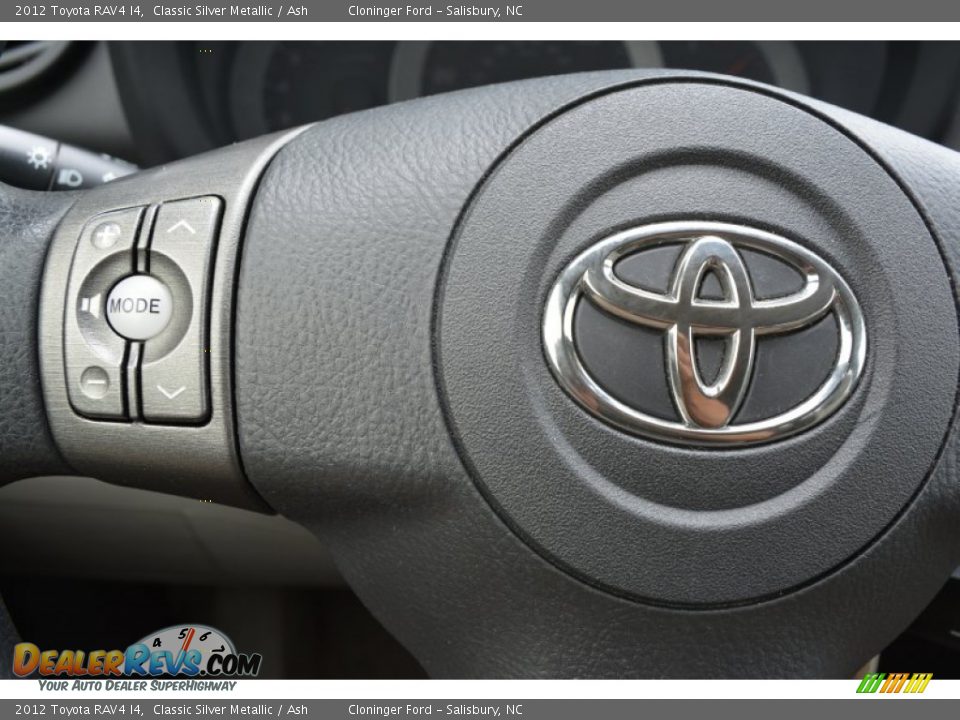 2012 Toyota RAV4 I4 Classic Silver Metallic / Ash Photo #22