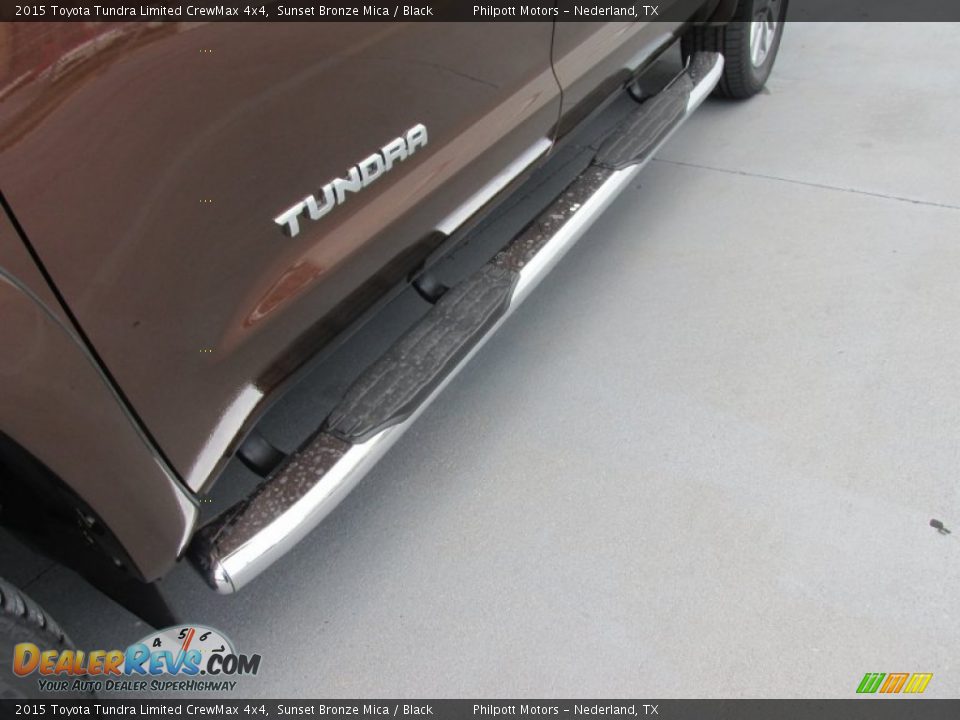 2015 Toyota Tundra Limited CrewMax 4x4 Sunset Bronze Mica / Black Photo #12